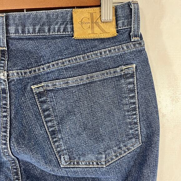 Calvin Klein Women's Jeans Cropped Cuffed Size 8 - Picture 5 of 6
